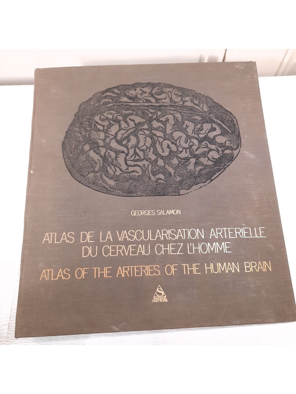 Atlas of the Arteries of the Human Brain Georges Salamon ring binder ONLY